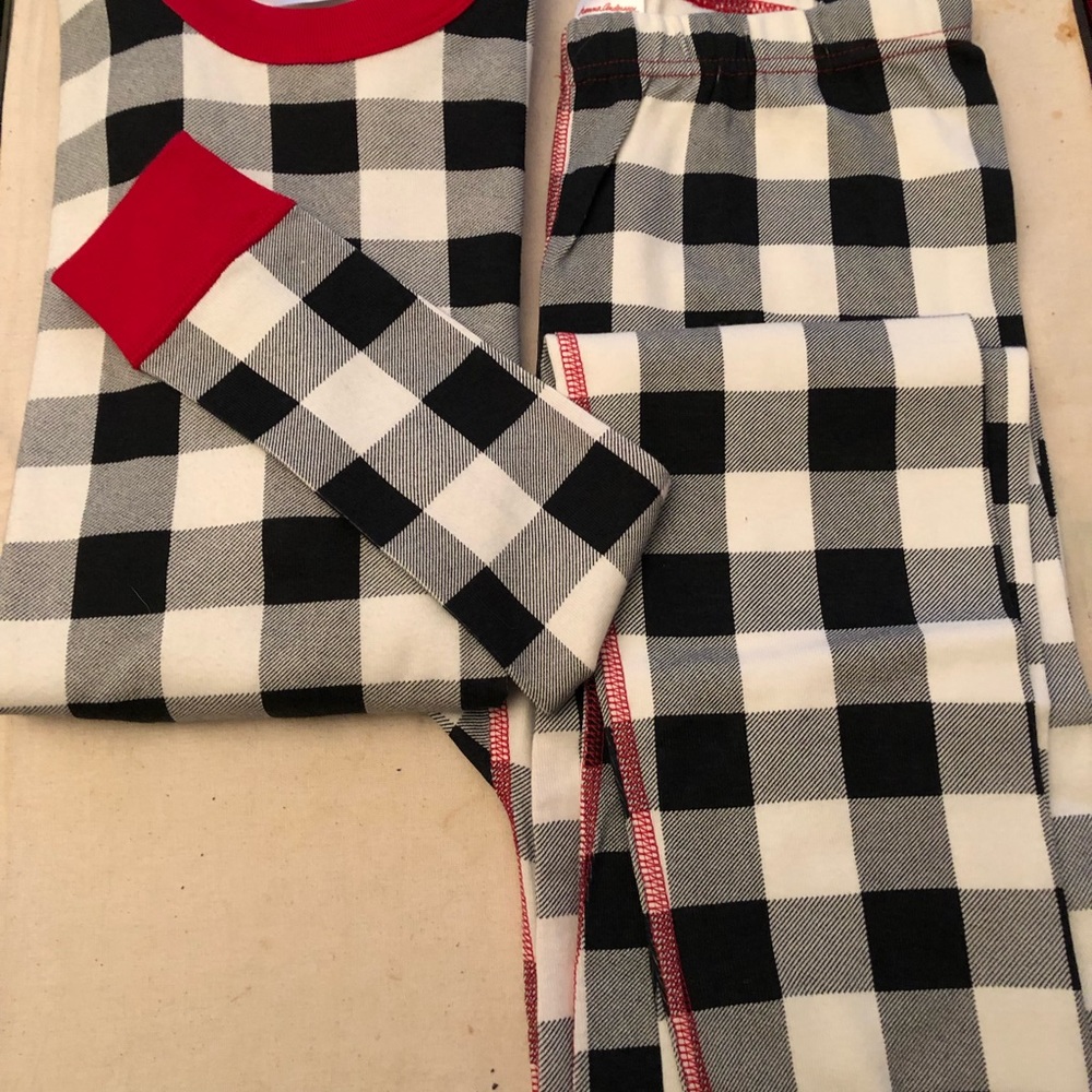 New Hanna Anderson Pajamas Set Pants Top Organic Cotton Size 14 child 160 cm